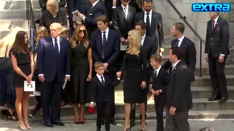 Inside Ivana Trump’s Funeral: Donald, Melania, Ivanka and More Attend