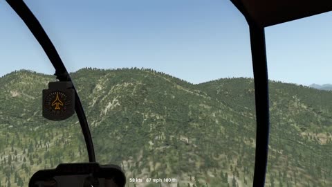 the Robinson R22 Beta II - X-plane 11.55 - Wen Crashing turns into a cool slide -