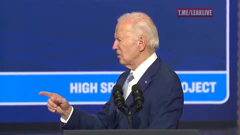 What a disgrace - Biden talking nonsense again