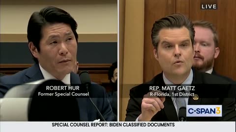 Special Counsel Robert Hur Admits Traitor Joe LIED When He Said He Didn't Share Classified Docs