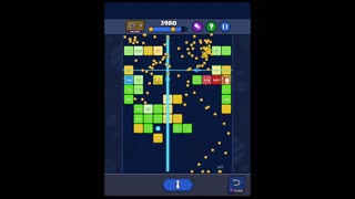 Bricks Ball Crusher Game Level 487 Walkthrough