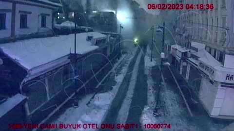 CCTV shows collapsing buildings during Feb 6 quake