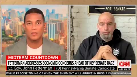 Fetterman makes absolutely no sense