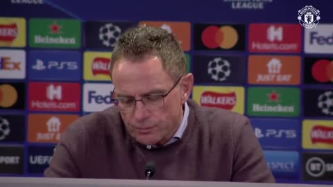 Ralf Rangnick | Post Match Press Conference | Manchester United 0-1 Atletico Madrid | UCL