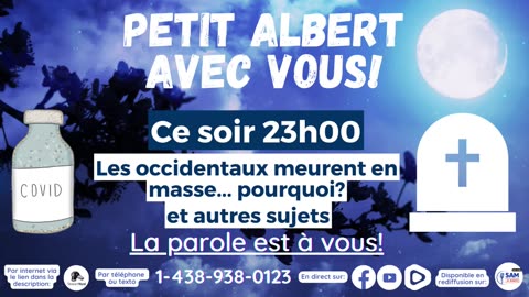 Petit Albert avec vous! - La mort massive des occidentaux