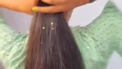 Girls Hair Style hair style #hairstyle #mekupchallenge #hairstyle #tiktokviral #viralpost2024