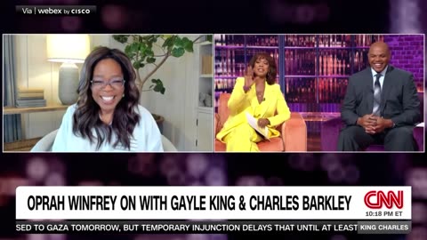 Oprah talks weight loss journey, finds drinking partner in Charles Barkley