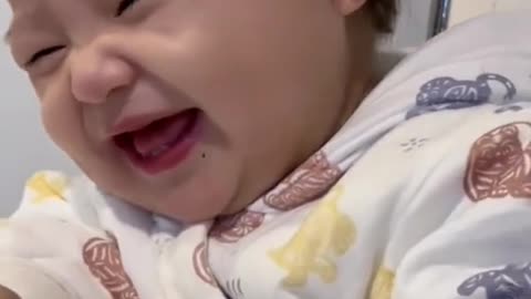 Cute and funny baby