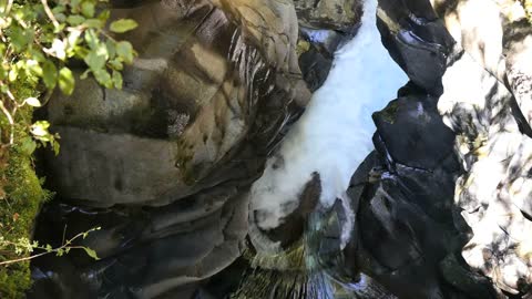 New Zealand Fiordland Water In Gorge