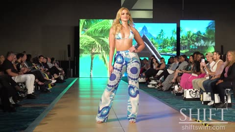 HOT MIAMI STYLES BIKINI SHOW 4K ft AMBER QUINN Fort Lauderdale Fashion Week 2023