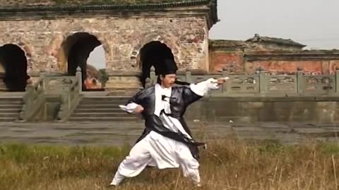 Classic movements of Chen Shixing, the successor of Wudang Kung Fu