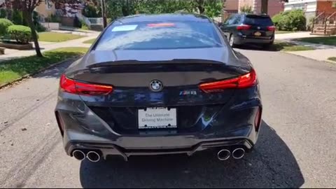 BMW M8 Gran Coupe lauch control sound