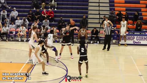 Derrick Michael Playing w/ NBA Academy Latin America vs Southern California Academy