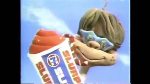 711 Claymation Slurpee TV Commercial - 1980's