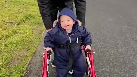 You go little man! 🥰