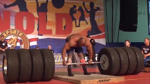 1000Kg Dead lift.