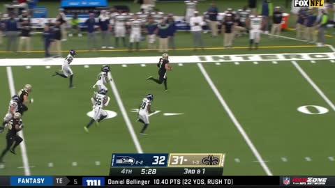 Taysom Hill is having the game of his life