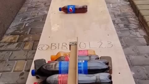 Bottle cutting by grander machine