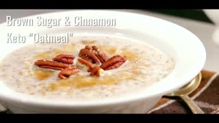 Quick Keto Breakfast – Keto Brown Sugar Cinnamon Breakfast Oats