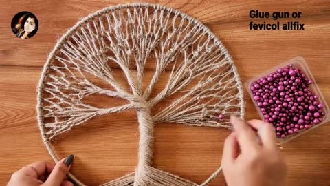 Expensive Look Dream catcher craft Tree of life | DIY jute rope Wall hanging