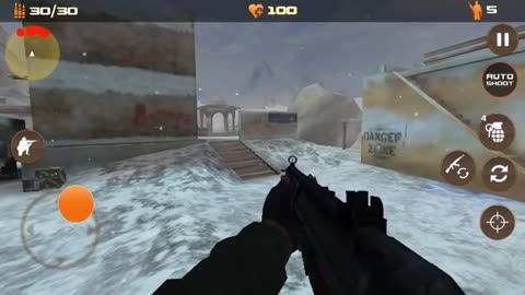 Rules of Modern World War Winter FPS Shooting Game