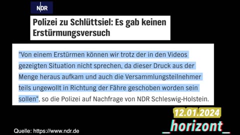 Schlüttsiel: Medien vs. Realität