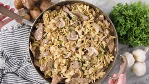 Old Fashioned Beef Stroganoff