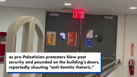 Hate at Home: Jewish Students in NYC Forced to Hide from Pro-Palestinian Mob [WATCH]