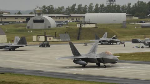 US AIR FORCE F 22 RAPTOR