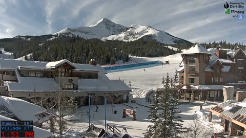 Big Sky Resort Time-lapse December 9th, 2018