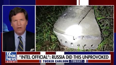 Tucker Carlson on the debunked claim that a Russian missile landed in Poland