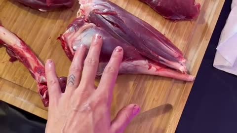 Every cut from the hind quarter of a deer, explained