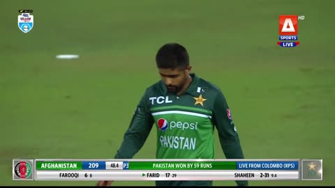 Pak Vs Afg Third ODI Highlights with HD format