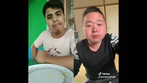 Funny Food Challange On TikTok | Who will win INDIA Vs CHINA | Be Me Stick |