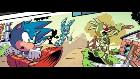 Newbie's Perspective IDW Sonic Issue 18 Review