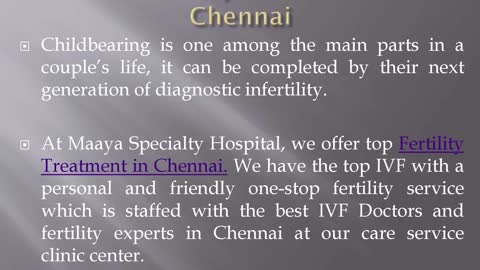 Best Gynecology Treatment in Chennai