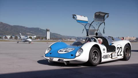 Jay Leno Drives Jet-Powered Racecar: The Howmet TX