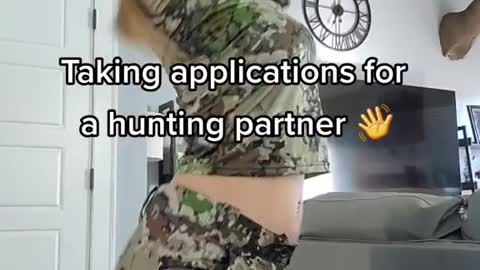 Taking applications for a hunting partner