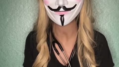 Doctor disguises herself to reveal a message about the intentional destruction