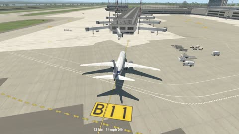 the Boeing 737-700U - Xplane 11.55 - TJSJ - FLAPS, know wen to hold them, know wen to fold them