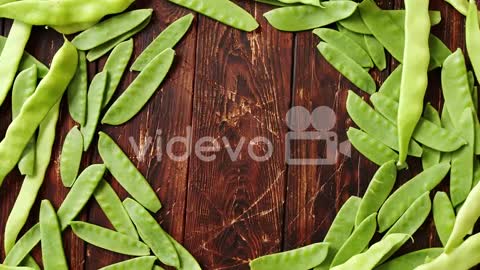 Assortment of fresh organic green vegetables