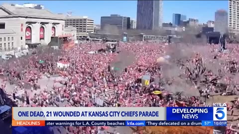 Kansas City Rally Shooting 1 dead, 22 wounded in shooting at