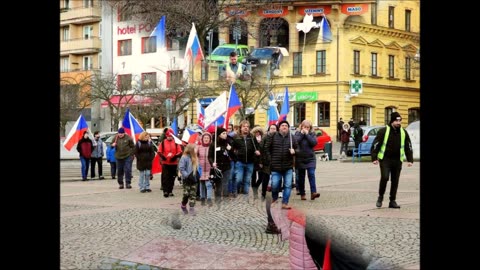 Pochod za mier - Děčín