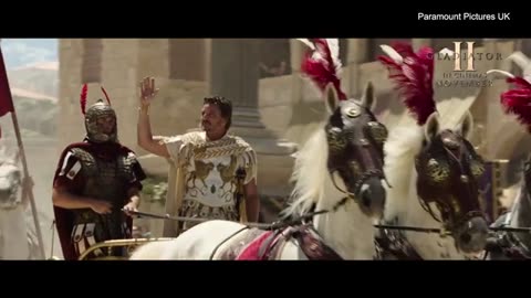 Gladiator II official trailer starring Paul Mescal and Pedro Pascal