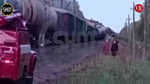 Another explosion on railway in Russia - Train carrying chemicals derailed