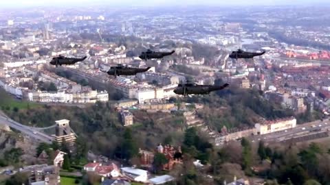 UK Trains Ukrainian Helicopter Crews And Shows Off Its Sea King Helicopters