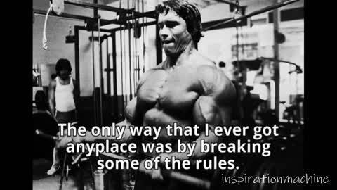 Arnold Schwarzenegger Motivation - 6 rules of success speech