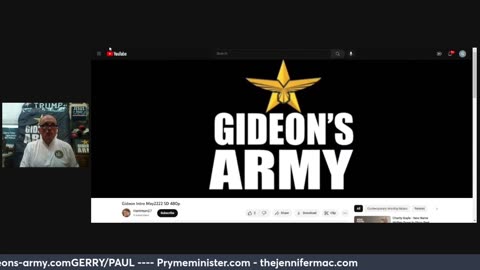 GIDEONS ARMY WITH JUAN O SAVIN AND PAUL HARRIS SAT 7/8/23 @ 7PM EST