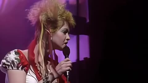 Cyndi Lauper - True Colors (Top The Pops 23.10.1986) (Upscaled) UHD 4K