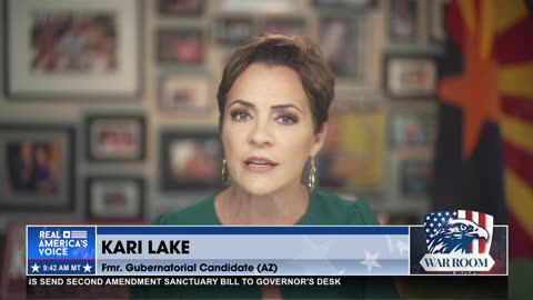 Kari Lake Discusses EXPLOSIVE Rasmussen Poll On Bannon's War Room